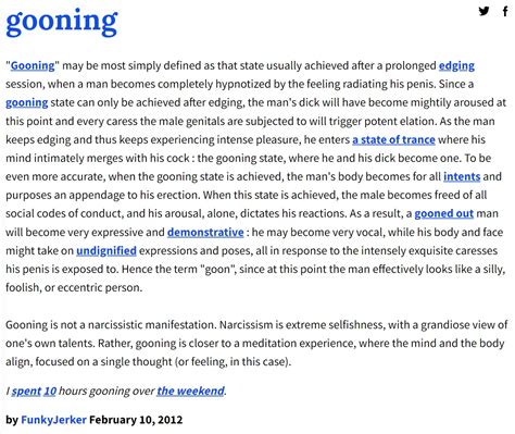 Gooning - what is it Goon. . Goon urban dictionary